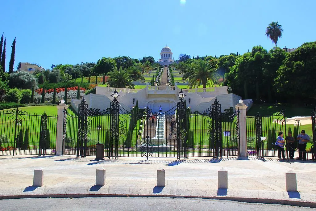 **** Penzion Hotel Santa Maria Zimmer Bahai Gardens Haifa Izrael