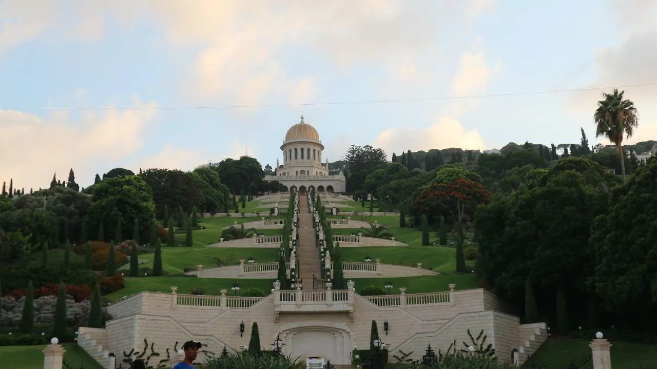 Pensjonat Hotel Santa Maria Zimmer Bahai Gardens Hajfa